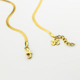 [Gold] Herringbone Necklace