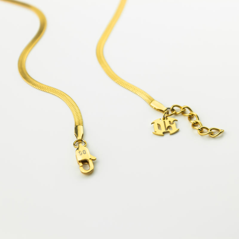 [Gold] Herringbone Bracelet
